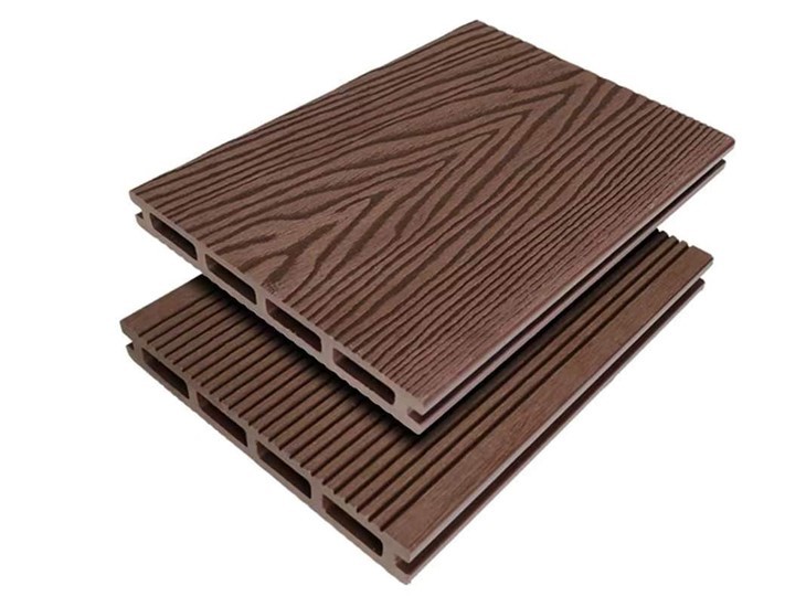3D Embossed Flooring Wpc Composite Decking