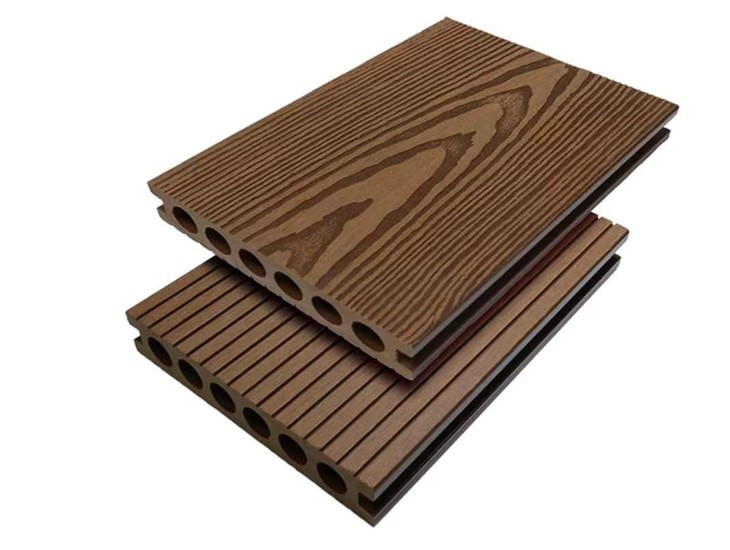 3D Embossed Flooring Wpc Composite Decking